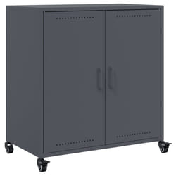 vidaXL Sideboard Storage Cupboard Side Cabinet Highboard Anthracite Steel
