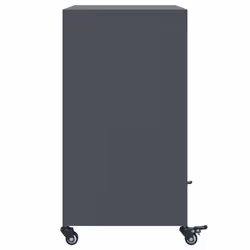 vidaXL Sideboard Storage Cupboard Side Cabinet Highboard Anthracite Steel - Additional view 6