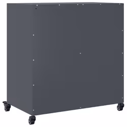 vidaXL Sideboard Storage Cupboard Side Cabinet Highboard Anthracite Steel - Additional view 7