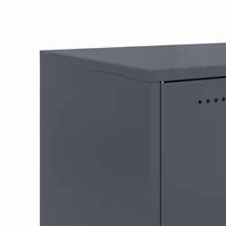 vidaXL Sideboard Storage Cupboard Side Cabinet Highboard Anthracite Steel - Additional view 9
