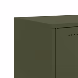vidaXL Sideboard Storage Cupboard Side Cabinet Highboard Olive Green Steel - Additional view 9