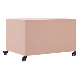 vidaXL Coffee Table Hallway Tea Centre End Table Accent Side Table Pink Steel - Additional view 7