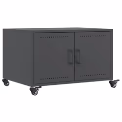 vidaXL Coffee Table Hallway Tea End Table Accent Side Table Anthracite Steel