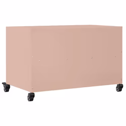 vidaXL TV Cabinet TV Stand Entertainment Centre Media Unit TV Unit Pink Steel - Additional view 7