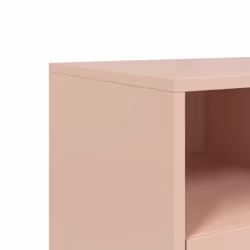 vidaXL TV Cabinet TV Stand Entertainment Centre Media Unit TV Unit Pink Steel - Additional view 9