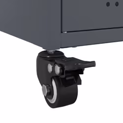 vidaXL TV Cabinet TV Stand Entertainment Centre Media TV Unit Anthracite Steel - Additional view 10