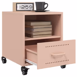 VidaXL 846706 nightstand/bedside table Pink - Additional view 4