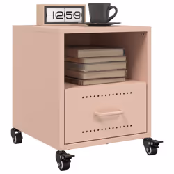 VidaXL 846706 nightstand/bedside table Pink - Additional view 5