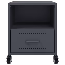VidaXL 846709 nightstand/bedside table Anthracite - Additional view 6