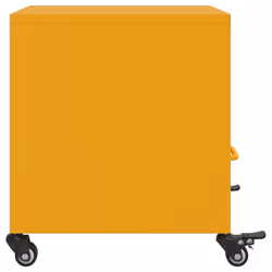 VidaXL 846711 nightstand/bedside table Yellow - Additional view 7