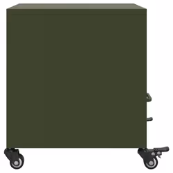 VidaXL 846713 nightstand/bedside table Olive - Additional view 7