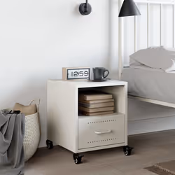 VidaXL 846714 nightstand/bedside table White