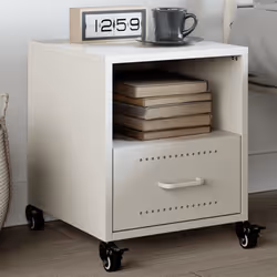 VidaXL 846715 nightstand/bedside table White