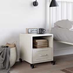 VidaXL 846715 nightstand/bedside table White