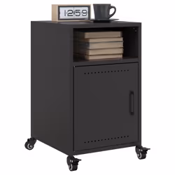 VidaXL 846716 nightstand/bedside table Black - Additional view 5