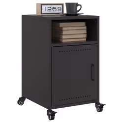 VidaXL 846717 nightstand/bedside table Black