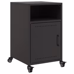 VidaXL 846717 nightstand/bedside table Black - Additional view 6