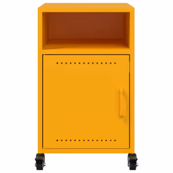 VidaXL 846723 nightstand/bedside table Yellow - Additional view 6