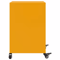 VidaXL 846723 nightstand/bedside table Yellow - Additional view 7