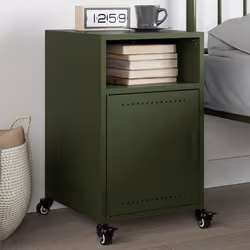 VidaXL 846724 nightstand/bedside table Olive
