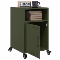 VidaXL 846725 nightstand/bedside table Olive - Additional view 4