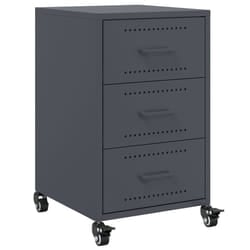 VidaXL 846730 nightstand/bedside table Anthracite