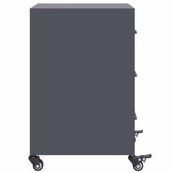 VidaXL 846730 nightstand/bedside table Anthracite - Additional view 7