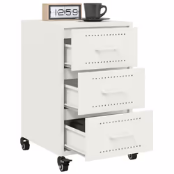 VidaXL 846733 nightstand/bedside table White - Additional view 5