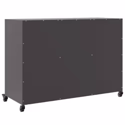 vidaXL Sideboard Storage Cupboard Side Cabinet Highboard Olive Green Steel - black - Additional view 7