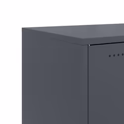vidaXL Sideboard Storage Cupboard Side Cabinet Highboard Olive Green Steel - anthracite - Additional view 10