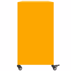 vidaXL Sideboard Storage Cupboard Side Cabinet Highboard Olive Green Steel - yellow - Additional view 6