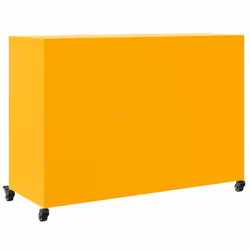 vidaXL Sideboard Storage Cupboard Side Cabinet Highboard Olive Green Steel - yellow - Additional view 7