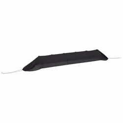 vidaXL Netting Tunnels Insect Protection Net Black Steel and Polyethylene - 1 pcs - Additional view 5