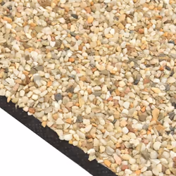 vidaXL Stone Liner Pond Liner Garden Pool Fish Membrane Waterproof Pond Film - natural sand, 400 x 40 cm