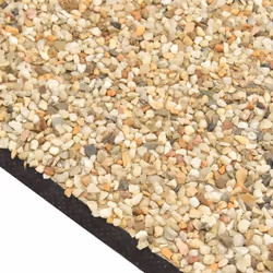 vidaXL Stone Liner Pond Liner Garden Pool Fish Membrane Waterproof Pond Film - natural sand, 1500 x 40 cm