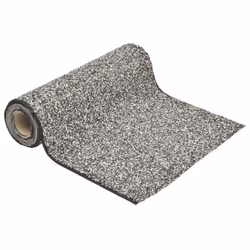 vidaXL Stone Liner Pond Liner Garden Pool Fish Membrane Waterproof Pond Film - grey, 1250 x 40 cm