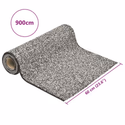 vidaXL Stone Liner Pond Liner Garden Pool Fish Membrane Waterproof Pond Film - grey, 900 x 60 cm
