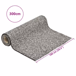 vidaXL Stone Liner Pond Liner Garden Pool Fish Membrane Waterproof Pond Film - grey, 300 x 100 cm
