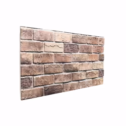 vidaXL 3D Wall Panels Wall Cover Art Wallpaper Wall Tile 10 pcs Brown EPS