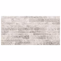 vidaXL 3D Wall Panels Wall Cover Wallpaper Wall Tile 10 pcs Light Grey EPS