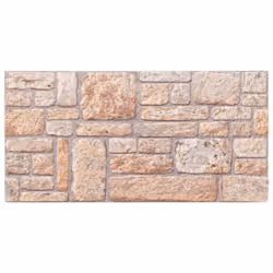 vidaXL 3D Wall Panels Wall Cover Art Wallpaper Wall Tile 10 pcs Brown EPS
