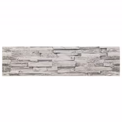 vidaXL 3D Wall Panels Wall Covering Decorative Wallpaper Wall Tile 14 pcs EPS - light grey