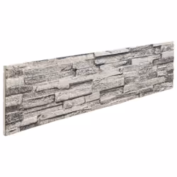 vidaXL 3D Wall Panels Wall Covering Decorative Wallpaper Wall Tile 14 pcs EPS - light grey