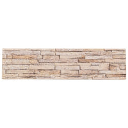 vidaXL 3D Wall Panels Wall Covering Decorative Wallpaper Wall Tile 14 pcs EPS - brown