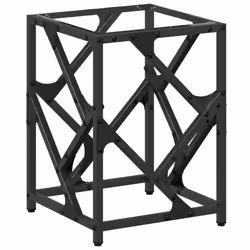 vidaXL Coffee Table with Transparent Glass Top End Table Side Table Steel - transparent, 30 x 30 x 41 cm