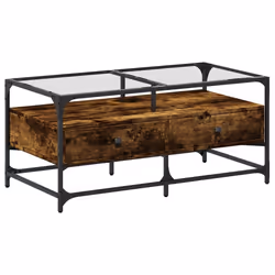 VidaXL 846046, Smoked oak