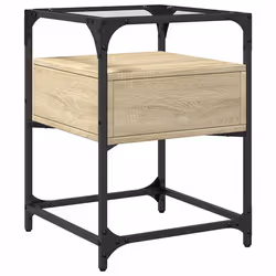 VidaXL 846076 nightstand/bedside table Oak - Additional view 6