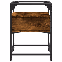 VidaXL 846078 nightstand/bedside table Oak - Additional view 5