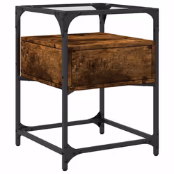 VidaXL 846078 nightstand/bedside table Oak - Additional view 6
