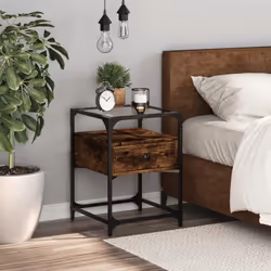 VidaXL 846079 nightstand/bedside table Oak